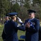 Saluting Flag